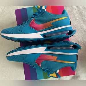 Nike Air Max Pre-Day BE TRUE Men's Blue Shoes Sneakers Pride LGBTQ men’s size 7